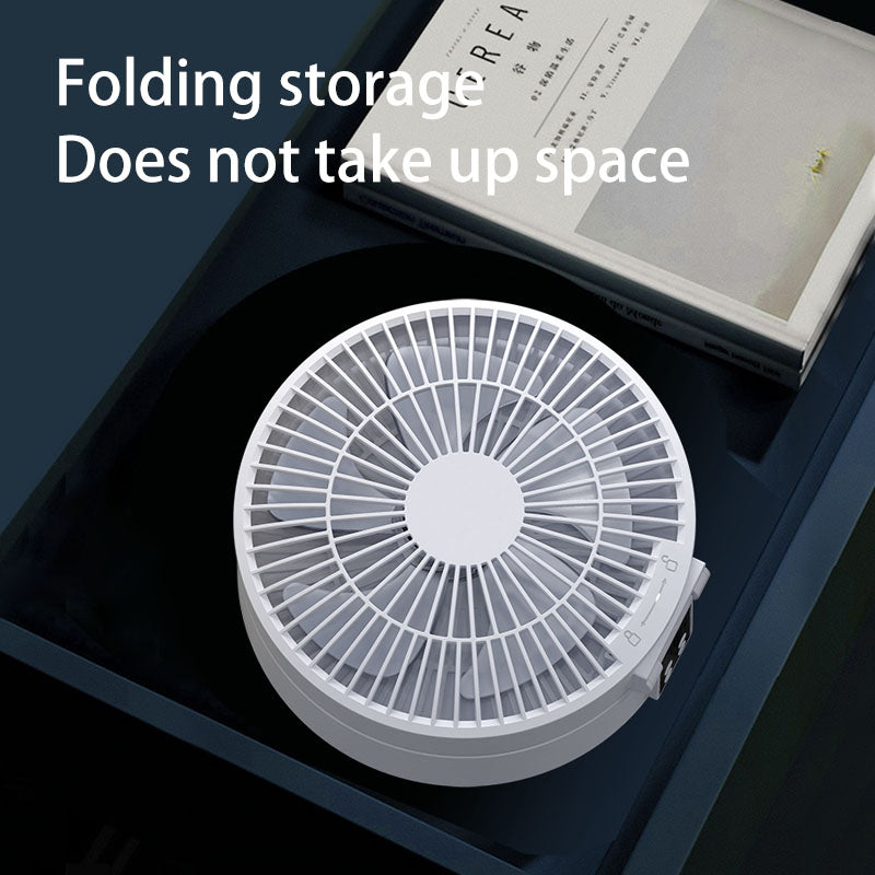 Ultimate 2-in-1 Dual-Use Fan: Desktop & Wall-Mounted