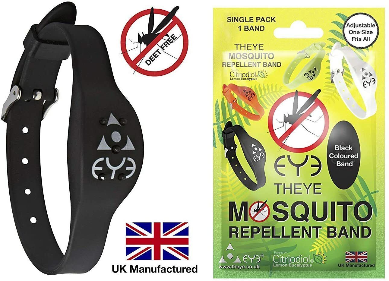 THEYE® Natural Mosquito Repellent Wrist Band