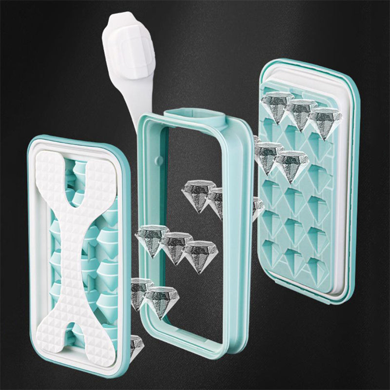 2in1 Portable Silicone Ice Ball Mold & Water Bottle