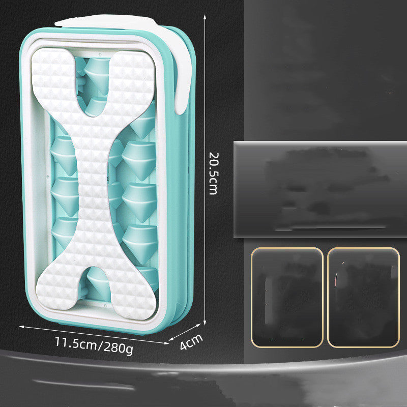 2in1 Portable Silicone Ice Ball Mold & Water Bottle