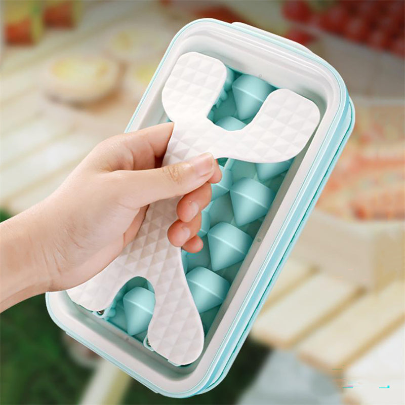 2in1 Portable Silicone Ice Ball Mold & Water Bottle