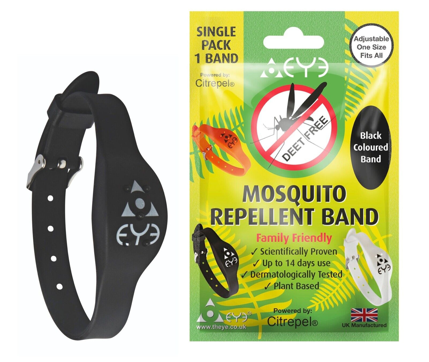 THEYE® Natural Mosquito Repellent Wrist Band