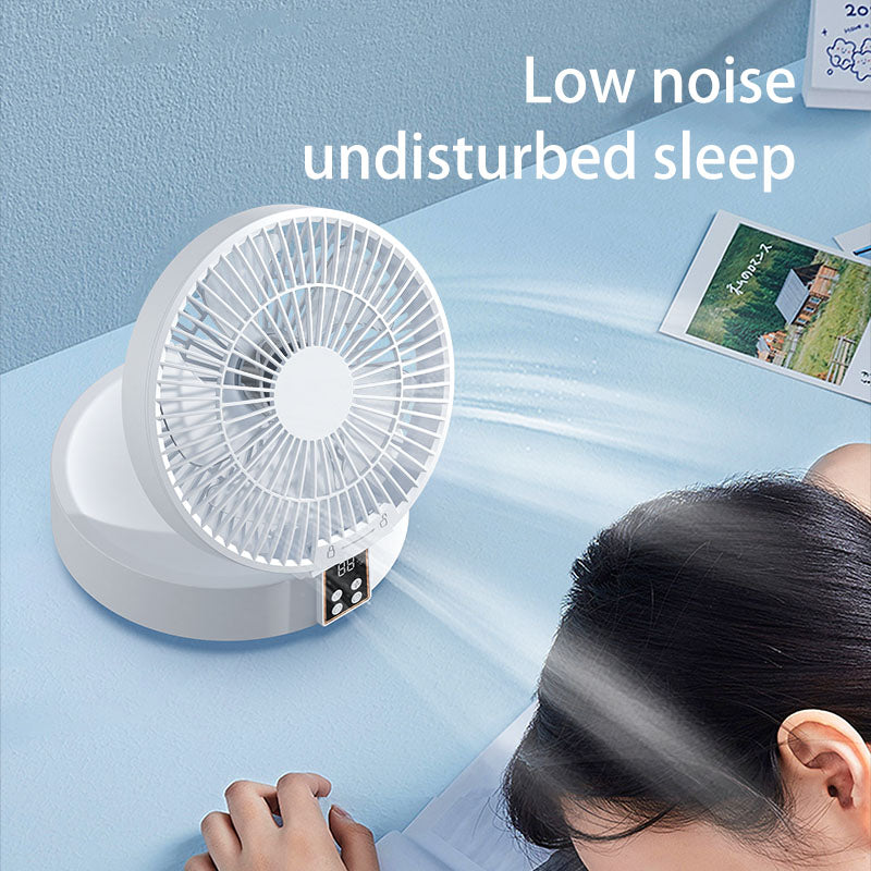 Ultimate 2-in-1 Dual-Use Fan: Desktop & Wall-Mounted