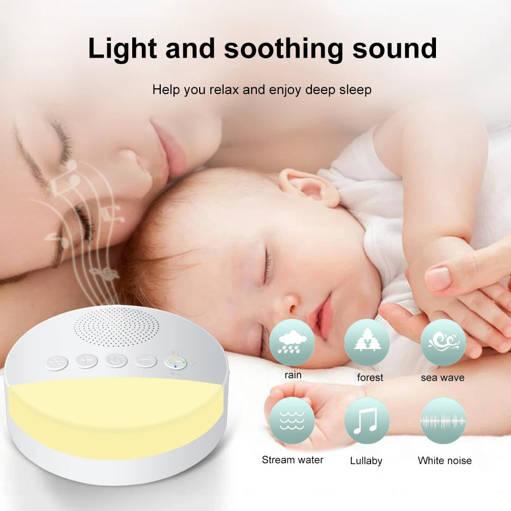 Sweet Slumber: The Ultimate Baby Sleep Companion with Soothing Night Light & Lullabies