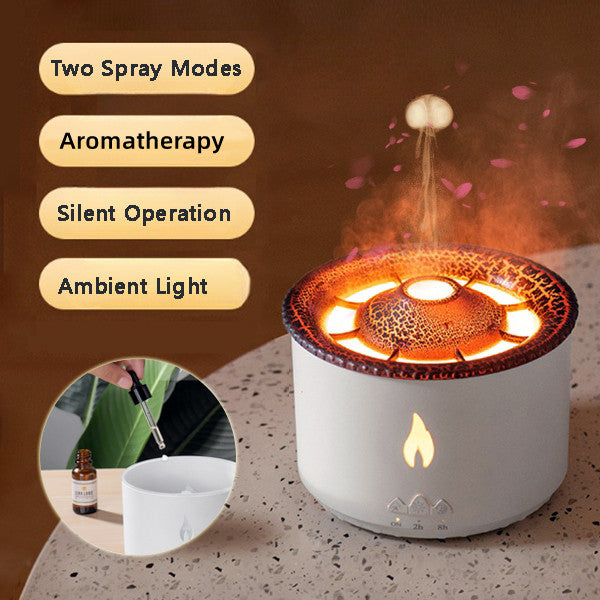 Creative Air Flame Humidifier Diffuser
