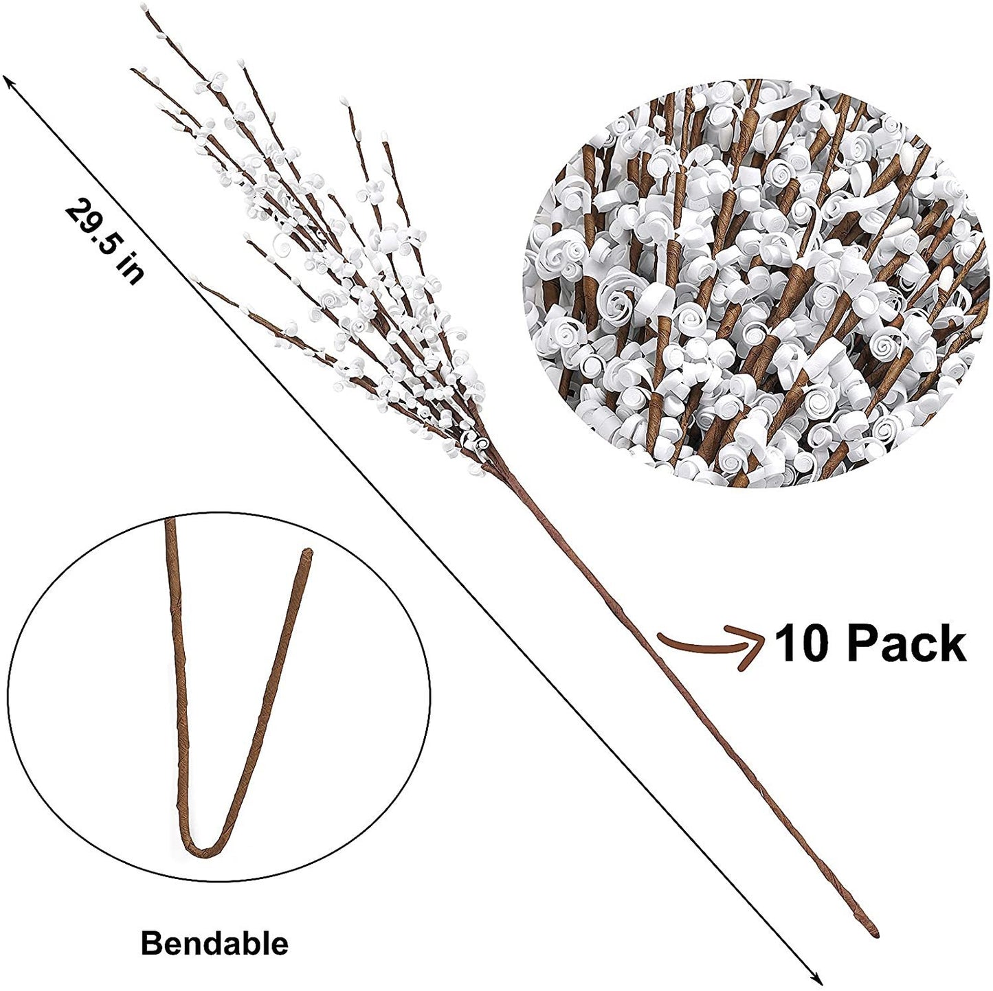 Long Stem Artificial Jasmine Flowers