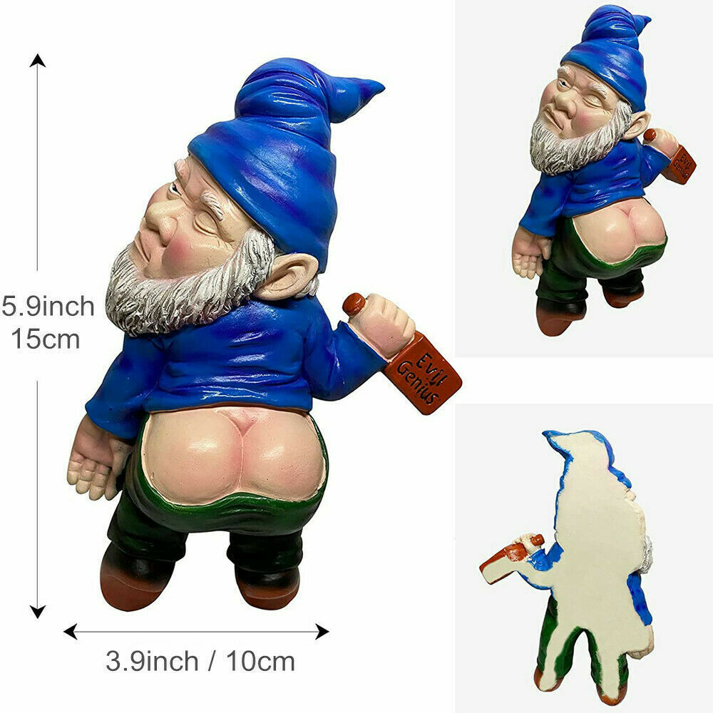 Drunk Dwarf Garden Gnome Decoration