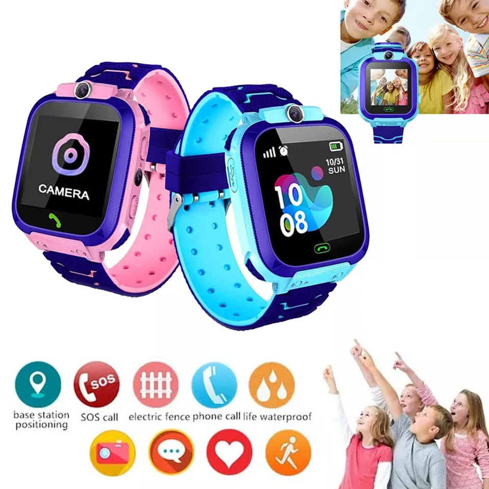 Kids Smart Watch with Camera, SOS Call, and Games – Perfect Gift for Boys & Girls