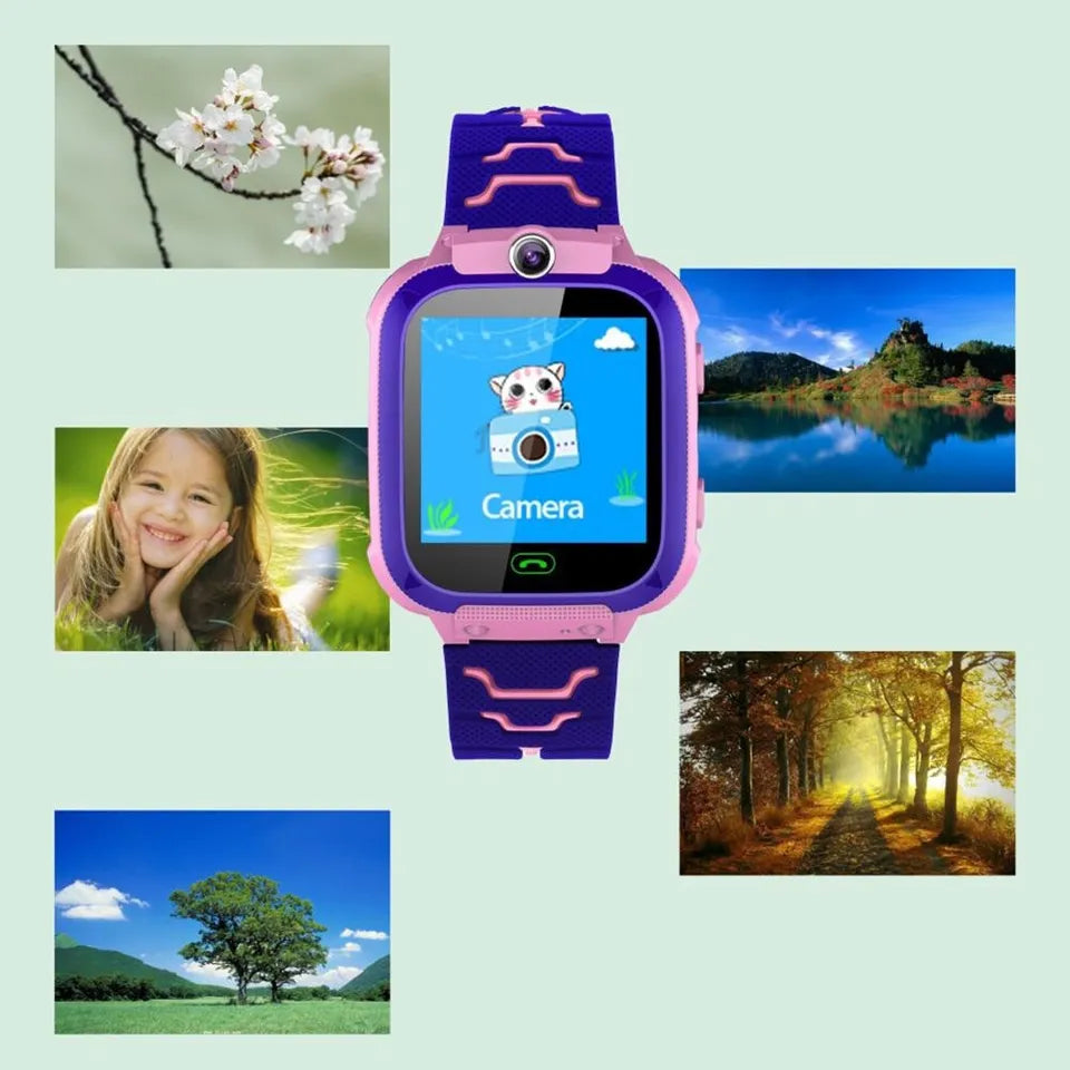 Kids Smart Watch with Camera, SOS Call, and Games – Perfect Gift for Boys & Girls