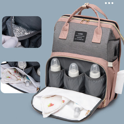 New Mummy's Large Baby Crib Backpack with Milk Insulation