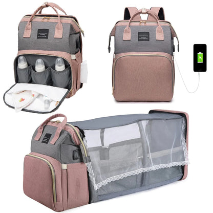 New Mummy's Large Baby Crib Backpack with Milk Insulation