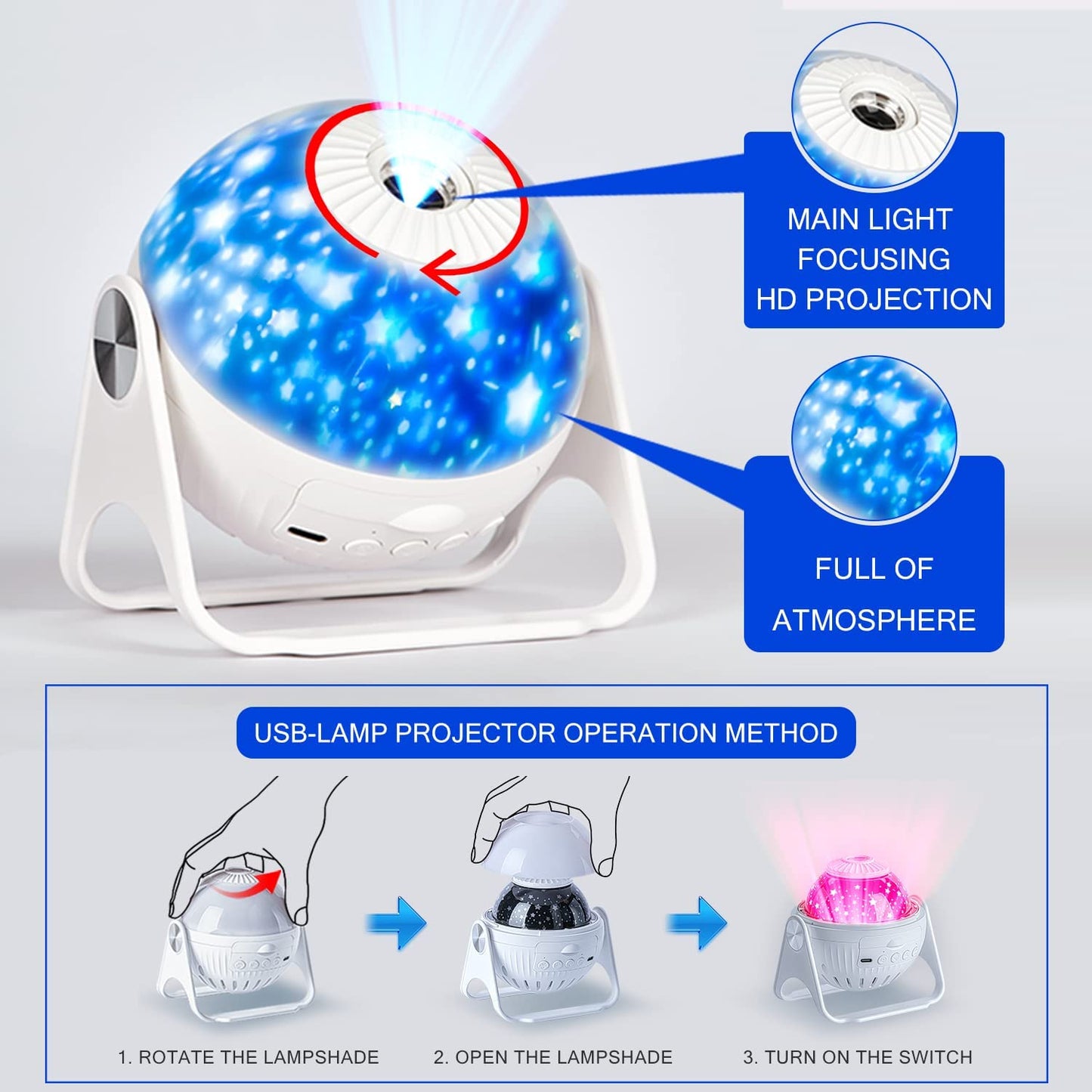 Planetarium Projector Night Light