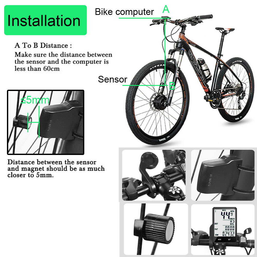 Bicycle Speedometer LCD
