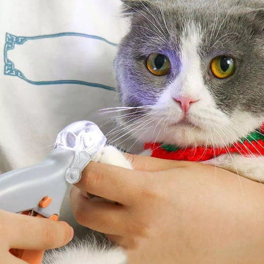 Nail Trimmer For Pets With Led Light