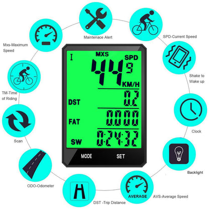 Bicycle Speedometer LCD