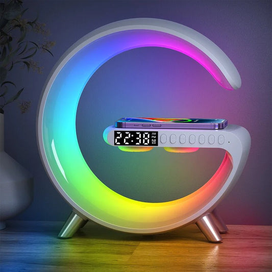 Intelligent Atmosphere Bluetooth Speaker And Wireless Charger