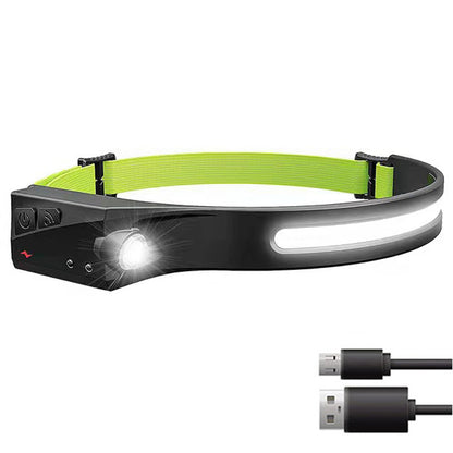 USB Rechargeable Headlight Torch